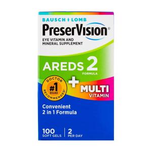 PreserVision Bausch + Lomb AREDS 2 + Multivitamin Soft Gels