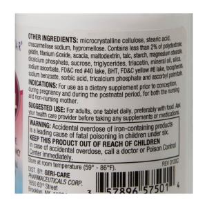 Health Star McKesson Prenatal Vitamins Tablets, 100EA Per Bottle