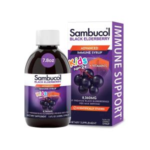Sambucol Black Elderberry Original Formula Dietary Supplement Syrup, 7.8 Fl Oz