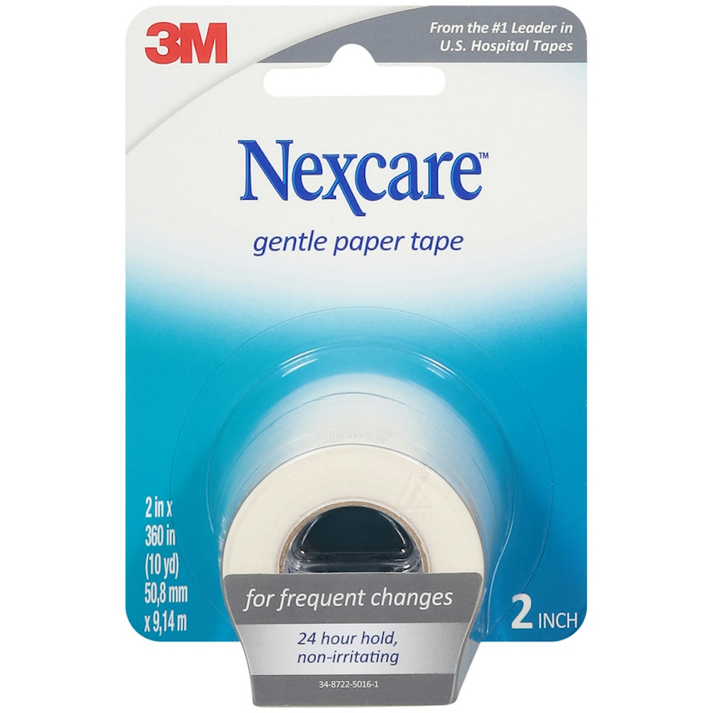 Nexcare Gentle Paper First Aid Tape, 2 Inches X 10 Yards