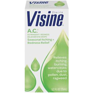 Visine Itchy Eye Relief, A.C 0.5 Fl Oz