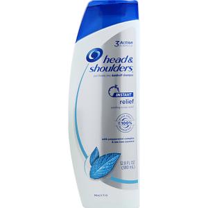 Head & Shoulders Instant Relief Dandruff Shampoo 12.8 Oz