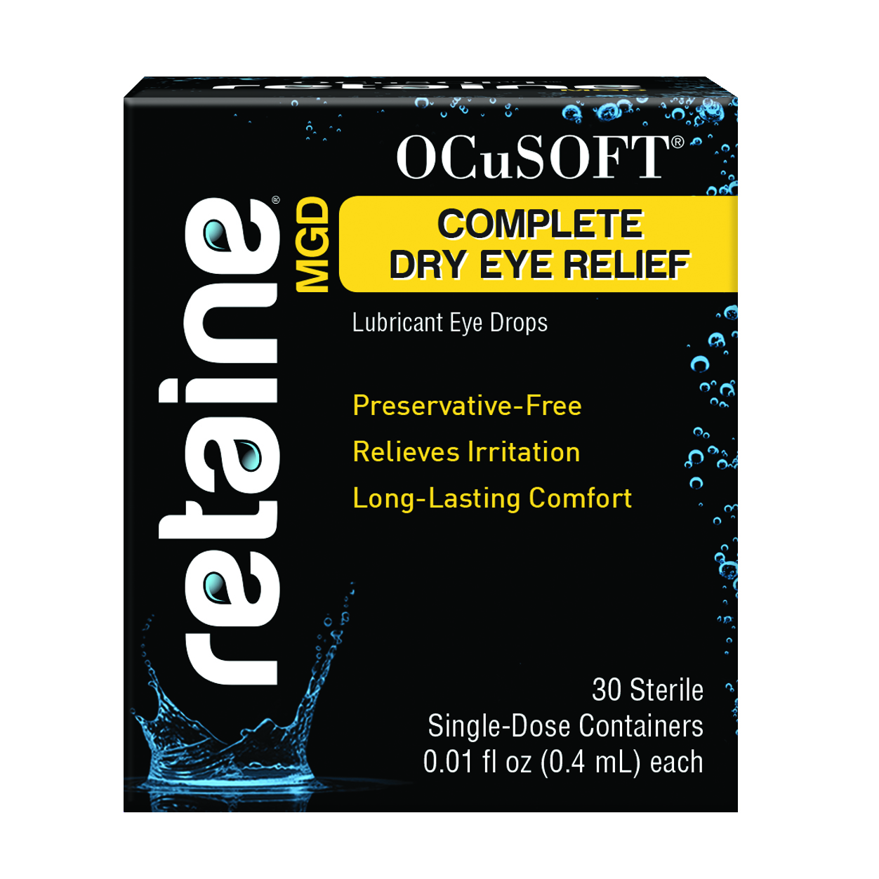 OCuSOFT Retaine MGD Complete Dry Eye Relief Lubricant Drops
