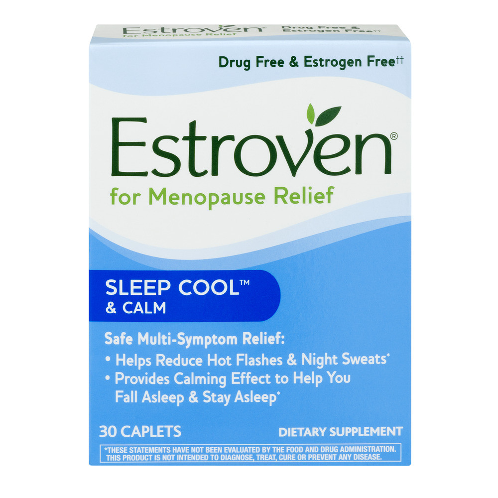 Estroven Sleep Cool For Menopause Relief, Night Sweats & Hot Flash Relief