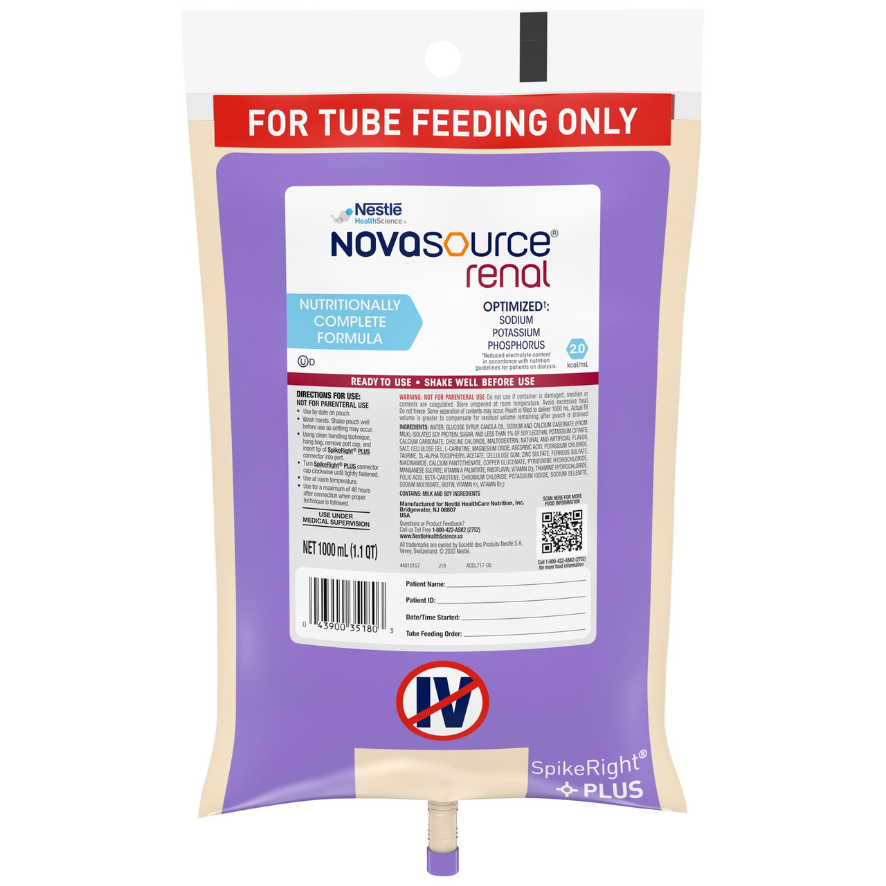 Novasource® Renal Nutritional Support 100 mL