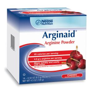Arginaid Nestle Arginine Cherry Powder Packets .32oz