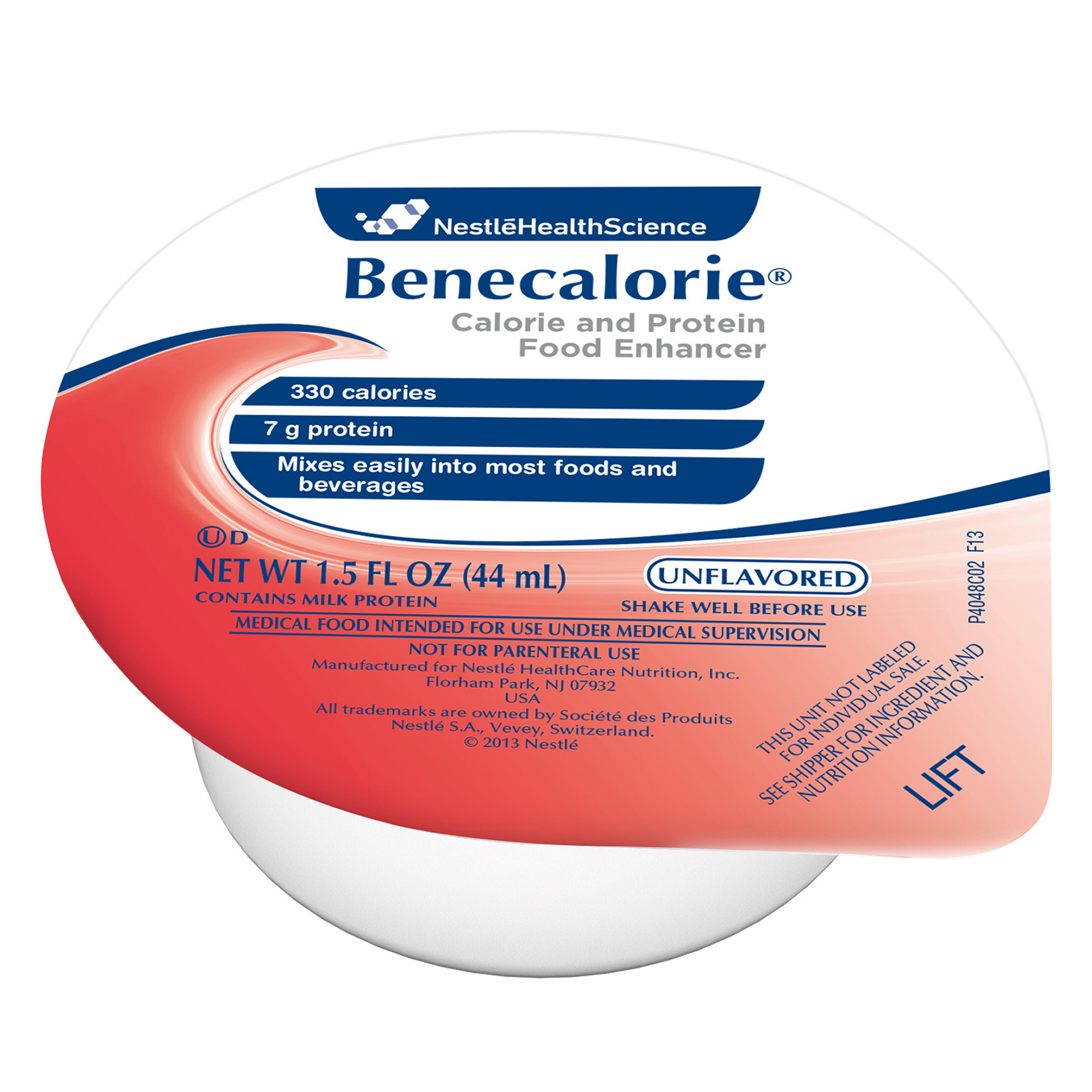 Resource BENECALORIE Unflavored 1.5 Fl. Oz. Cup