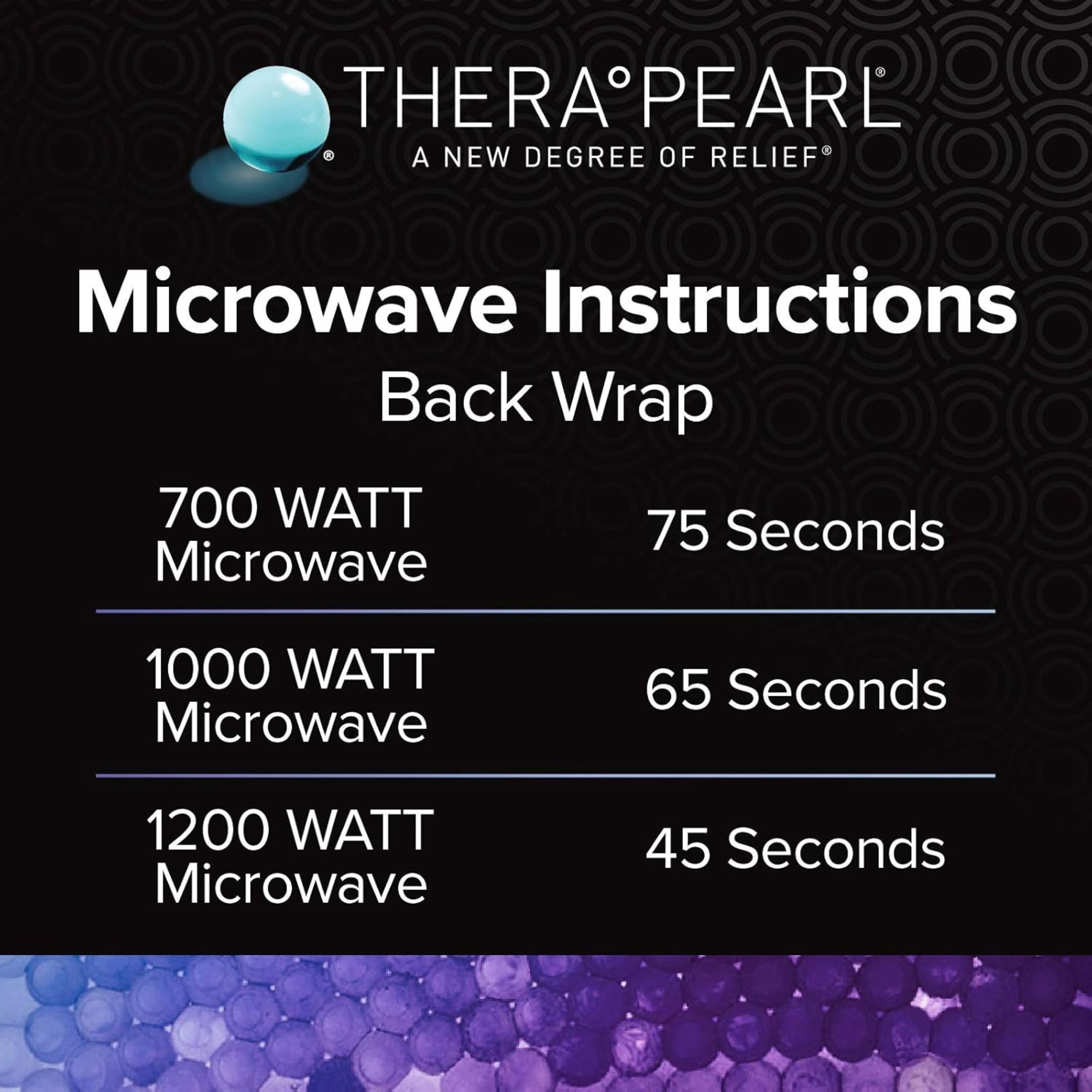 TheraPearl Back Wrap, Reusable Hot Cold Therapy Pack With Gel Beads