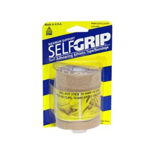 Dome Self-Grip Self-Adhering Athletic Tape/Bandage, Maximum Support, Beige, 3-Inch