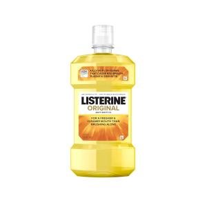 Listerine Original Antiseptic Oral Care Mouthwash To Kill 99% Of Germs That Cause Bad Breath, Plaque And Gingivitis, ADA-Accepted, 1.5 L