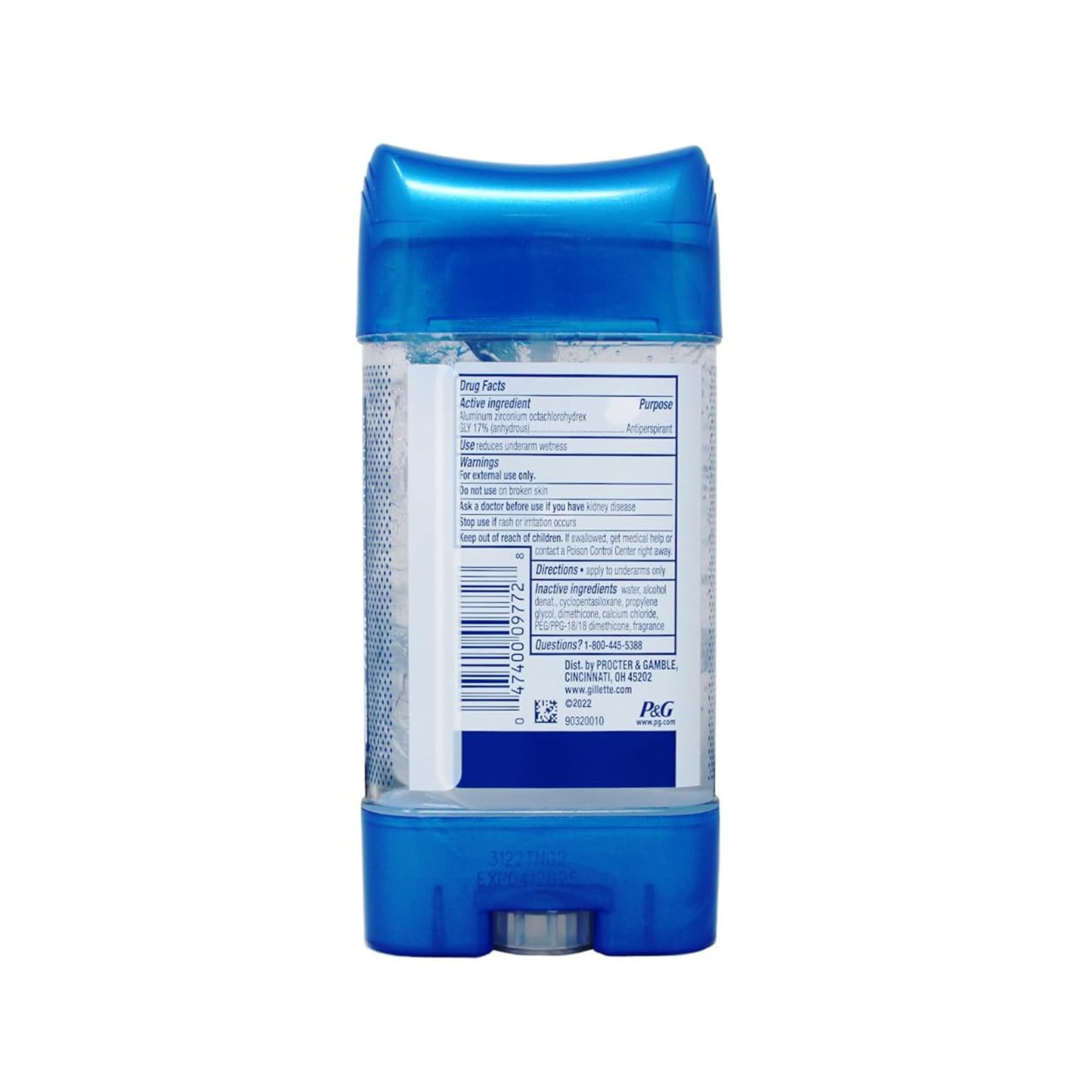 Gillette Cool Wave Clear Gel Antiperspirant & Deodorant