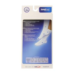 Jobst Sensifoot 8 15 Crew Diabetic Socks Medium White