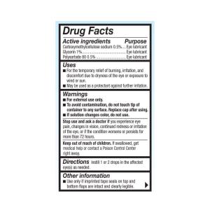 Refresh Optive, Eye Drops, Lubricant, Advanced, Triple-Action Relief, 0.33 Fl Oz