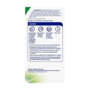 Polident Antibacterial Denture Cleanser, 3 Minute, Tablets, Triple Mint Fresh