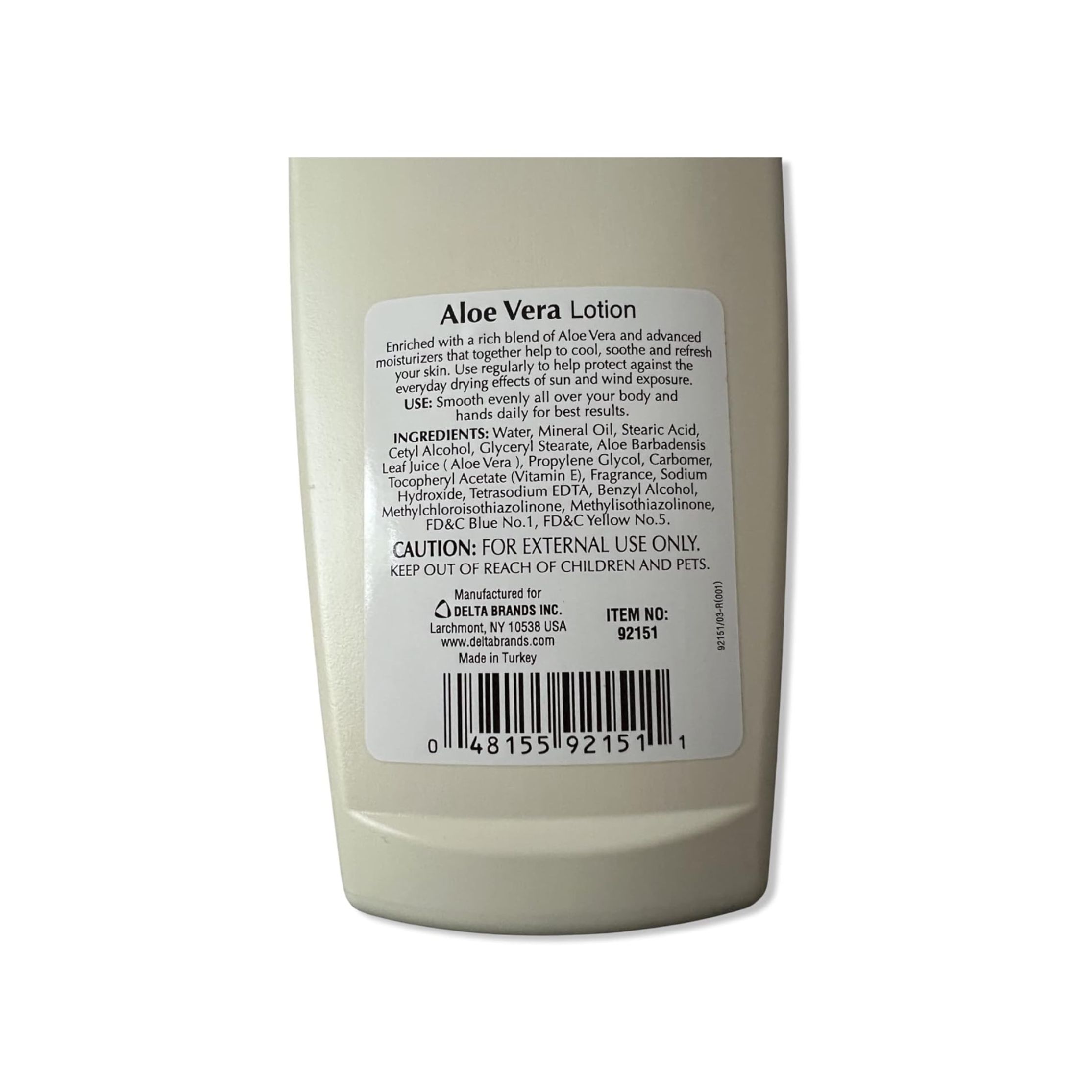 Personal Care Skin Lotion, Aloe Vera 20 Oz