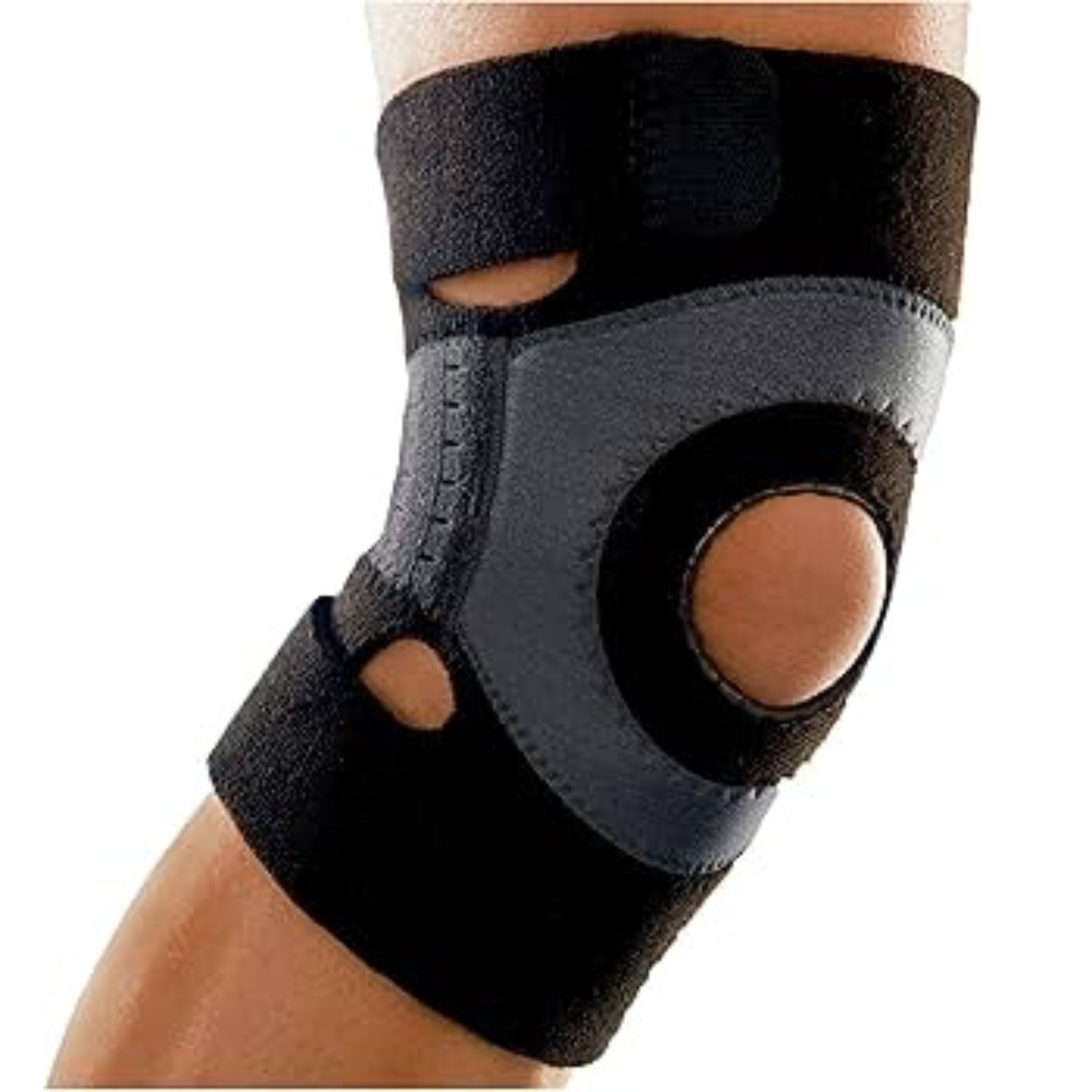 Futuro Moisture Control Knee Support Brace, Black, Large
