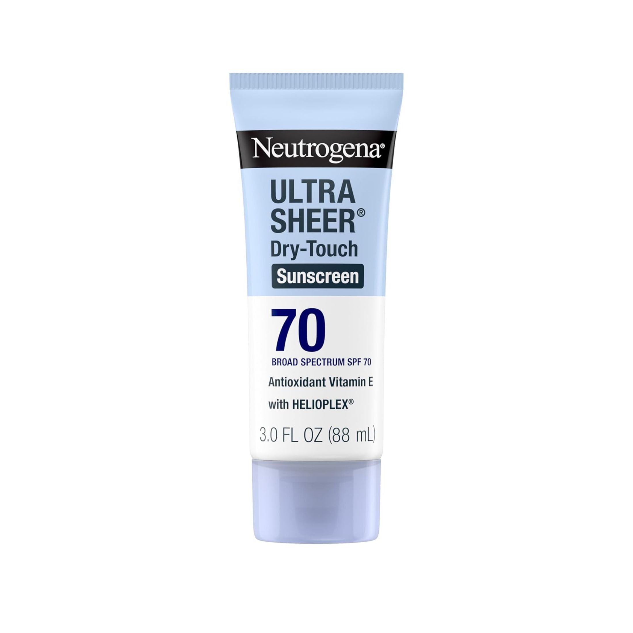 Neutrogena Ultra Sheer Dry Touch Water Resistant And Non Greasy Sunscreen Lotion With Broad Spectrum SPF 70 3 Fl Oz