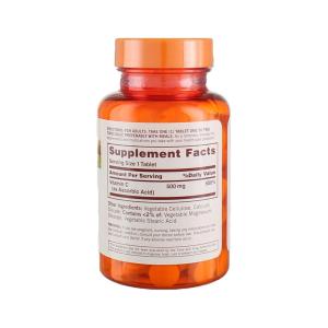 Sundown Naturals Sd C 500 Ascr Acid Pp2.99 Tab1
