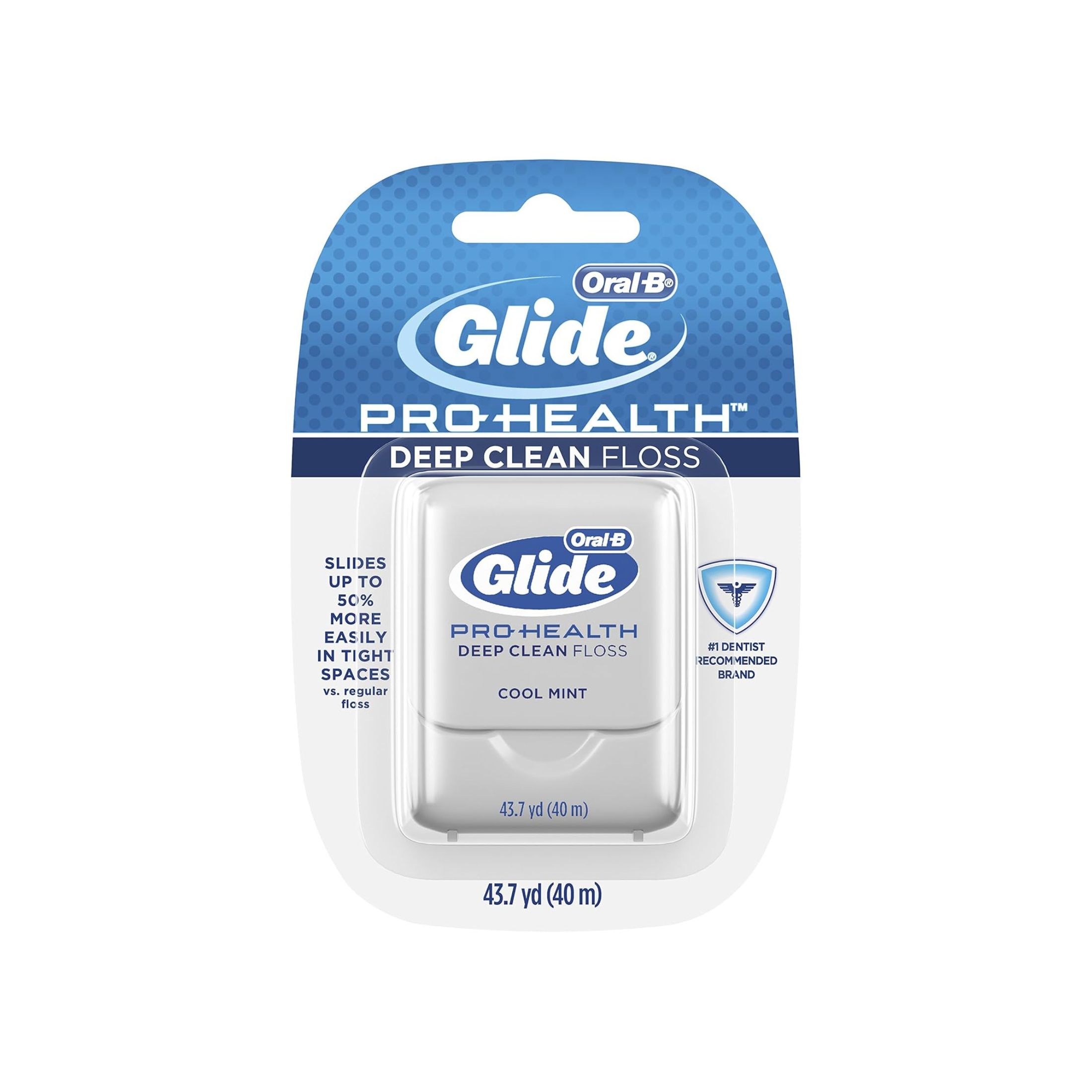 Oral-B Glide Pro Health Dental Floss, Cool Mint, Deep Clean
