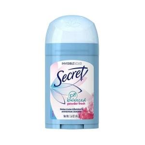 Secret Invisible Solid Antiperspirant Deodorant, Powder Fresh, 1.6 Oz