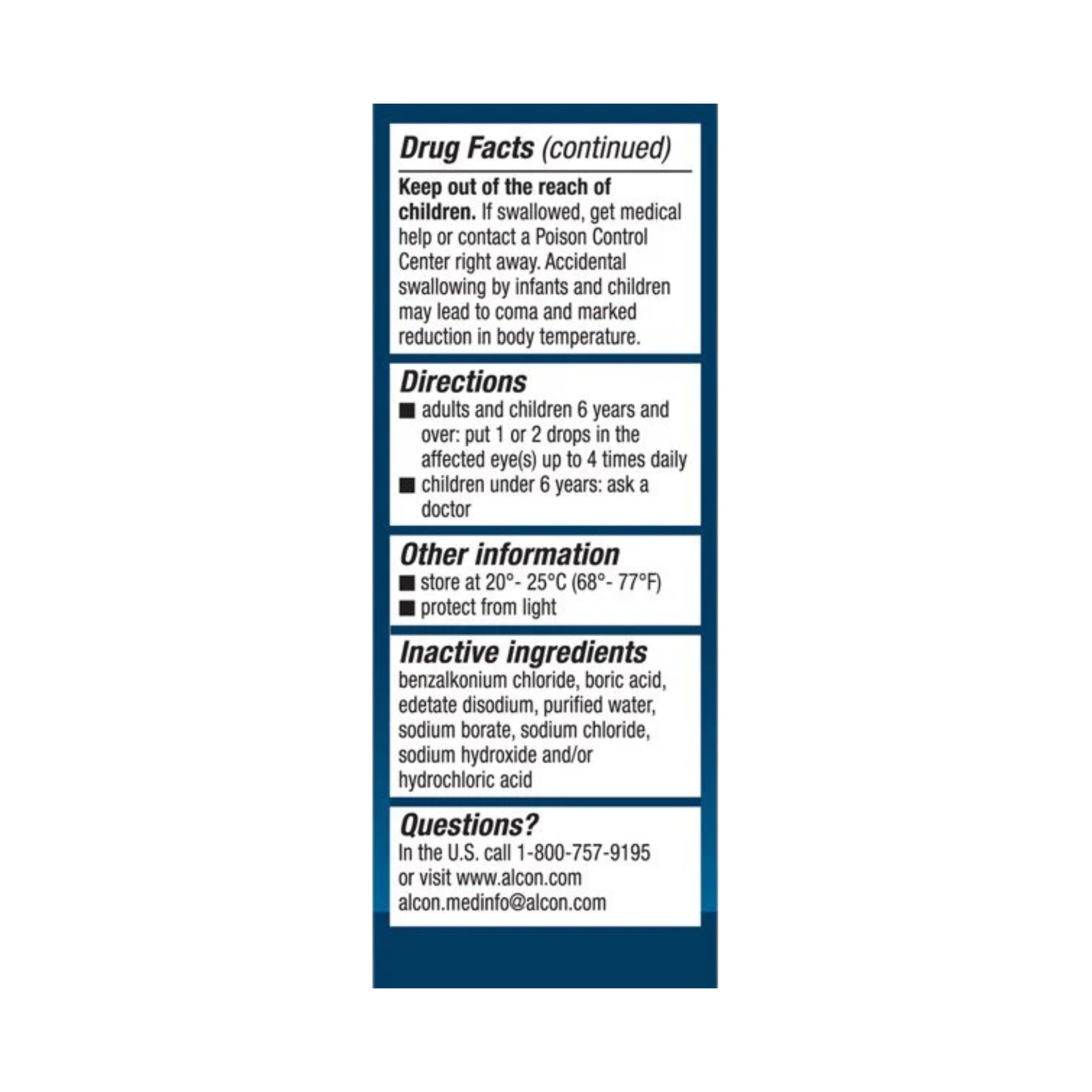 Alcon Naphcon A Eye Allergy Relief Drops 15 Ml