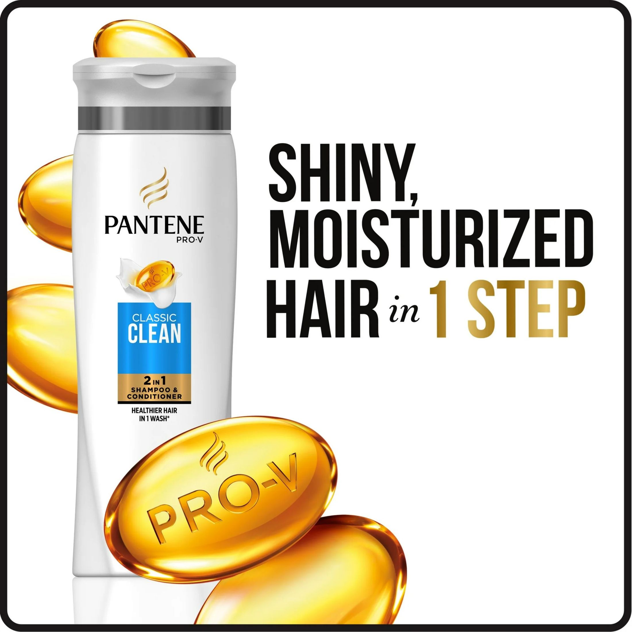Pantene Pro-V Shampoo & Conditioner, 2 In 1, Classic Clean