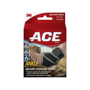 ACE Ankle Support, Neoprene, Adjustable