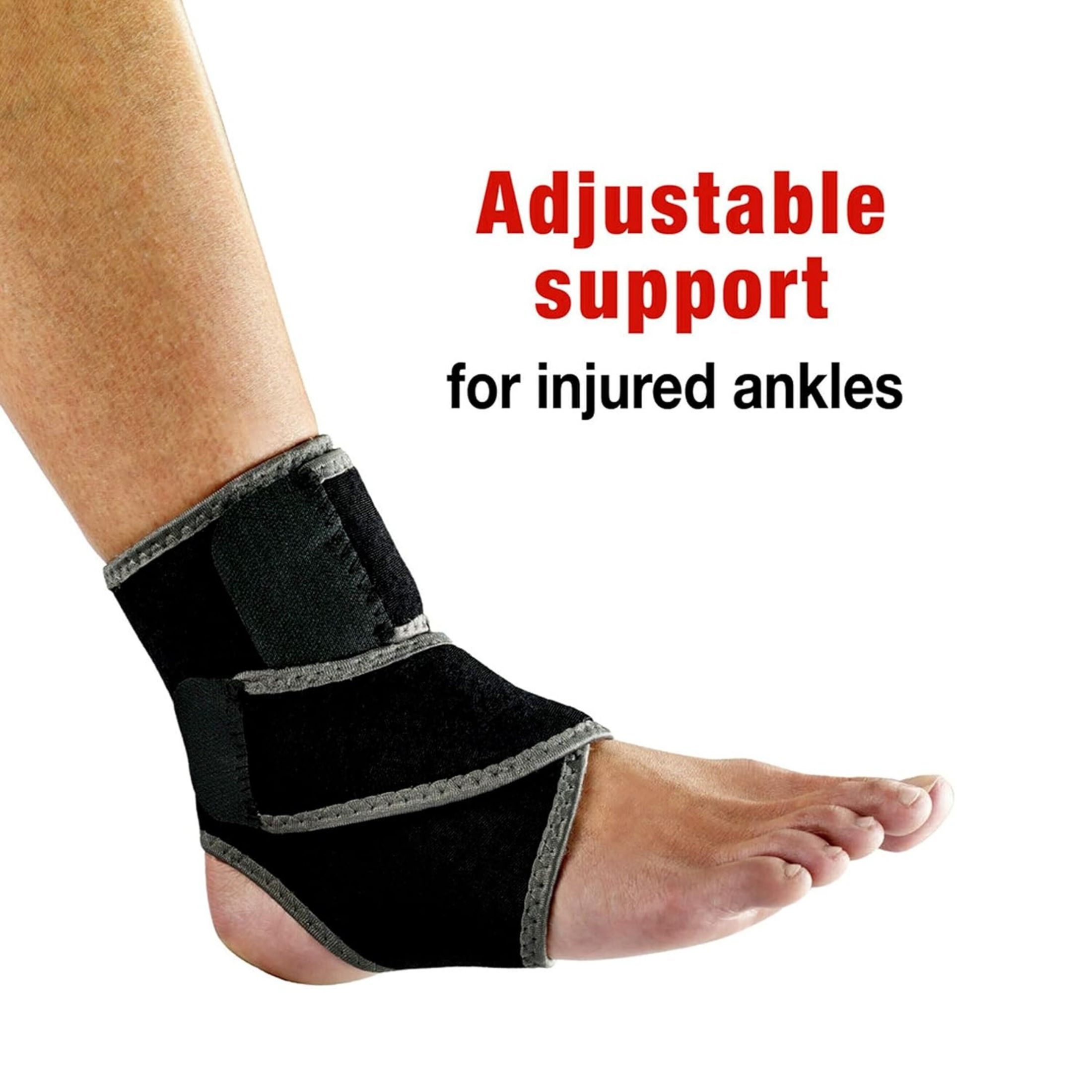 ACE Ankle Support, Neoprene, Adjustable