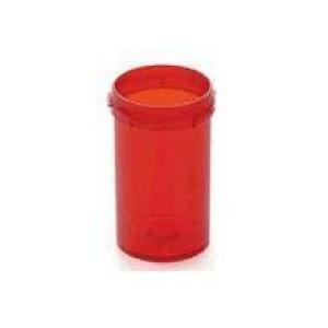 Kerr Friendly & Safe Red Plastic Vial 13 Dram