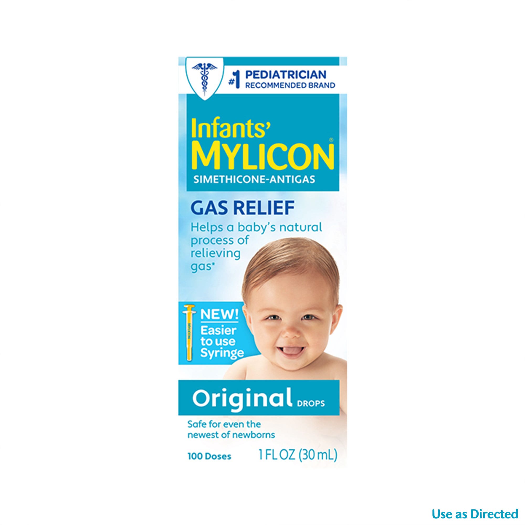 Infants' Mylicon Infant Gas Relief Drops, Original Formula, 1 Oz