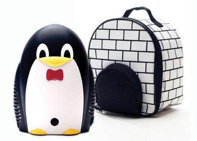 Drive Medical Penguin Pediatric Nebulizer With Carry Bag And Disposable Neb Kit
