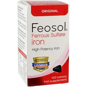 Feosol High Potency Ferrous Sulfate Iron Supplement Tablets 129ct