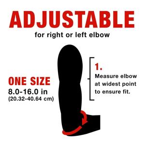Ace Brand Neoprene Elbow Support, Adjustable Brace, One Size