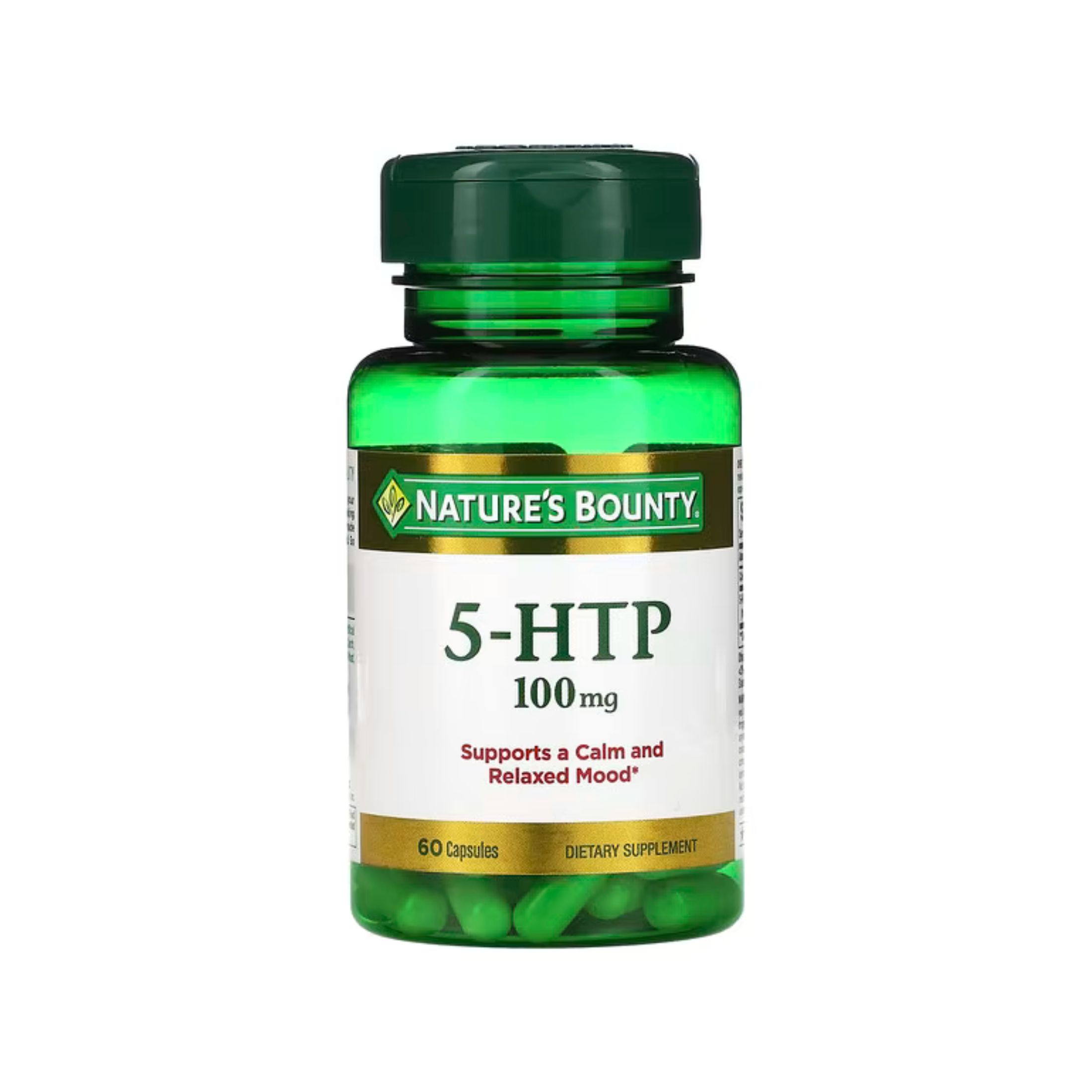 Nature's Bounty 5-HTP, 100 Mg, Capsules