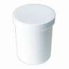 Kerr Ointment Jar w/Molded White Caps, 1oz, 12ct 070610209018S950