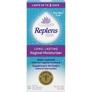 Replens Vaginal Moisturizer 14applications One Reusable Applicator