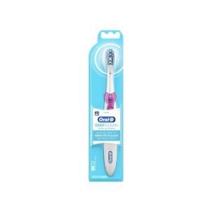 Oral-B Complete Deep Clean Battery Powered Electric Toothbrush, 1 Count, Colors May Vary
