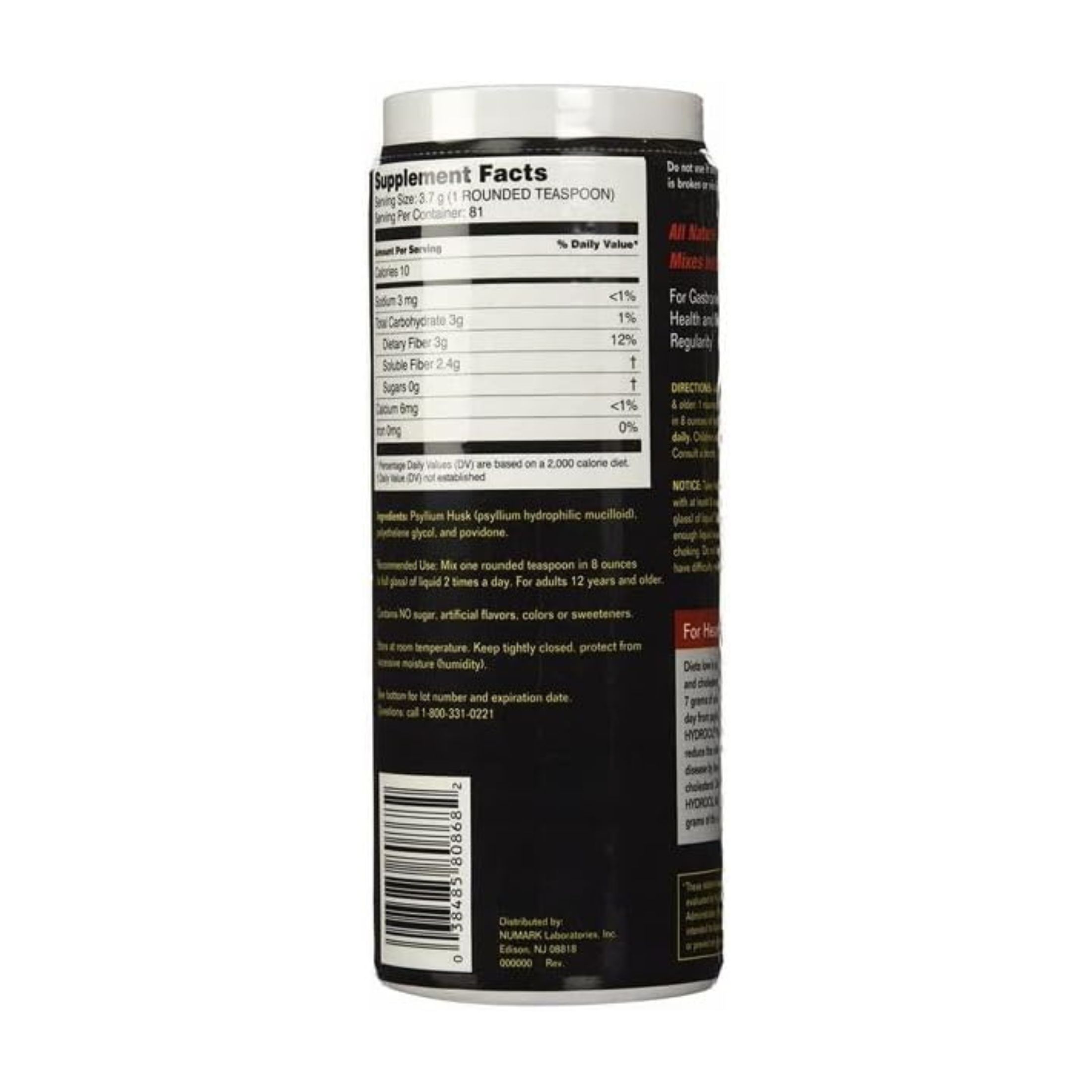 Hydrocil Instant Dietary Fiber Supplement 10.6 Oz