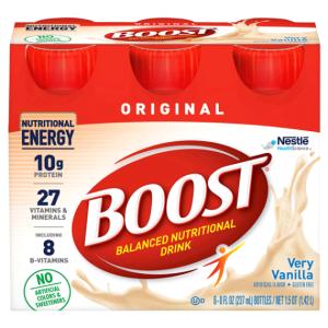 Boost Original Vanilla, 6Pk 8 Fl Oz