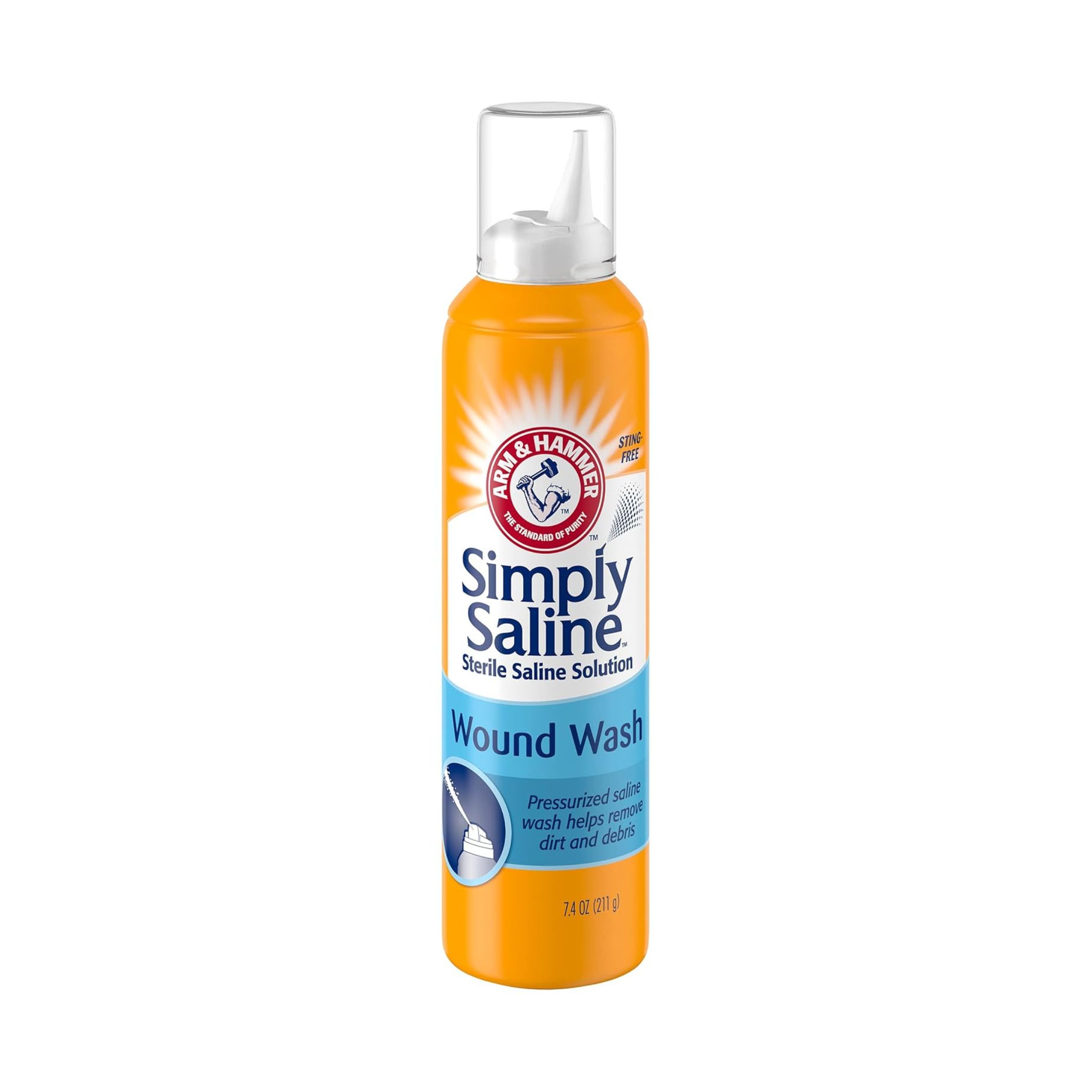 Arm & Hammer Simply Saline Sterile Saline, Wound Wash