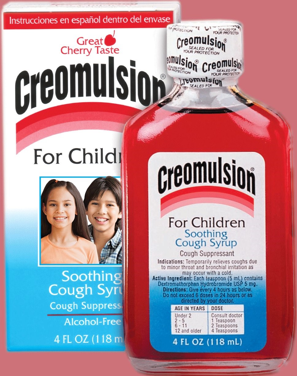 Creomulsion Cremulsion Cough Med Child