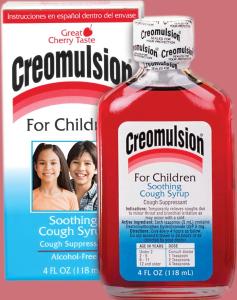 Creomulsion Cremulsion Cough Med Child