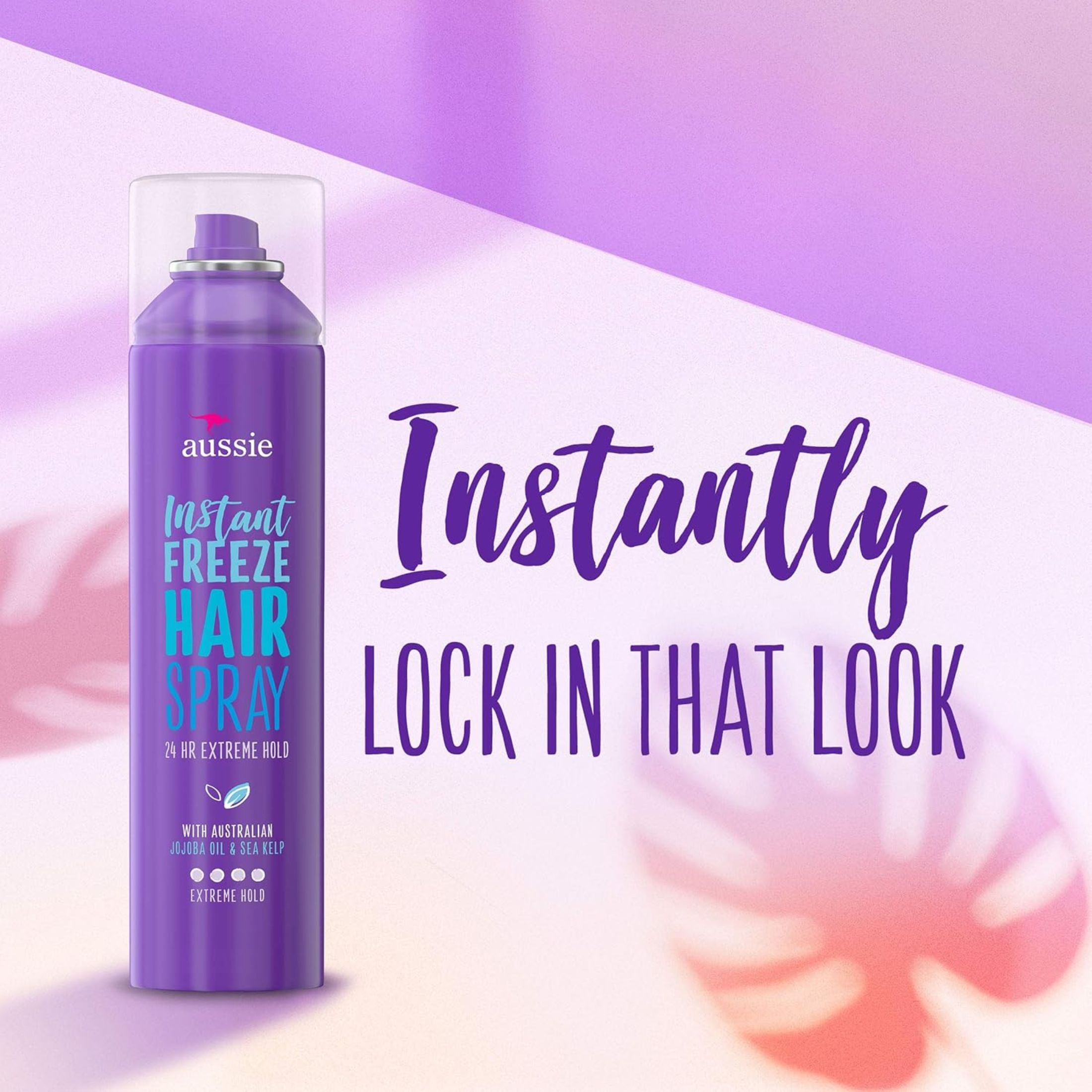 Aussie Extreme Hold Instant Freeze Hairspray 7 Oz. Aerosol Can