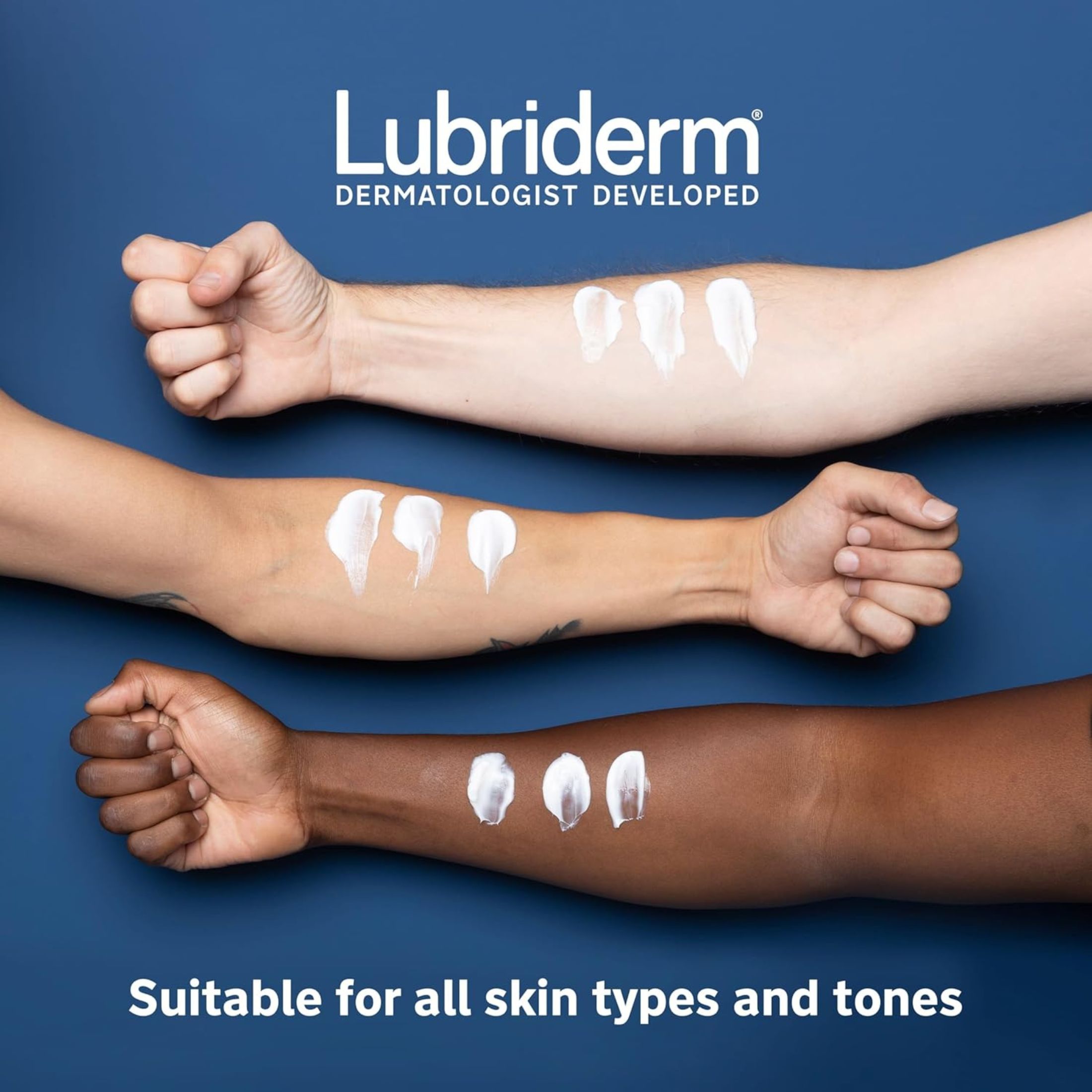 Lubriderm Advanced Therapy Fragrance-Free Moisturizing Lotion With Vitamins E And Pro-Vitamin B5, Intense Hydration For Extra Dry Skin, Non-Greasy Formula, 6 Fl. Oz