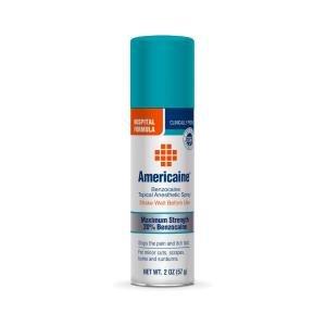 Americaine Benzocaine Topical Anesthetic Spray - 2 Oz