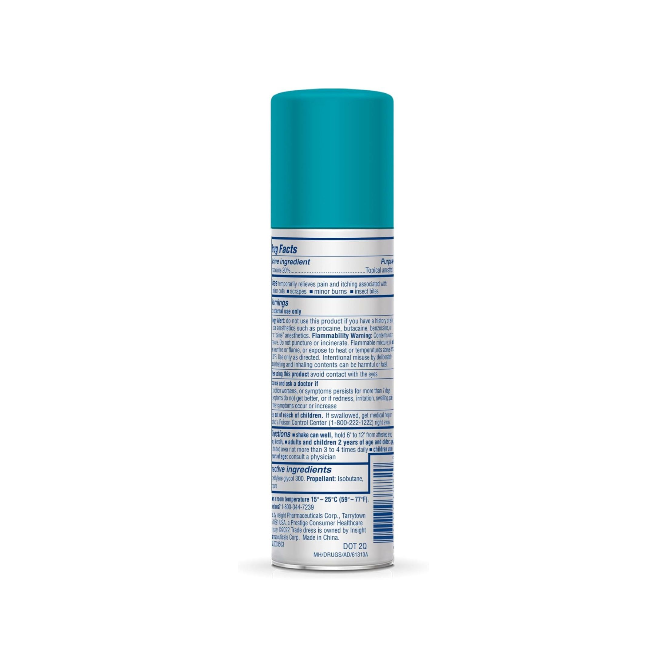 Americaine Benzocaine Topical Anesthetic Spray - 2 Oz