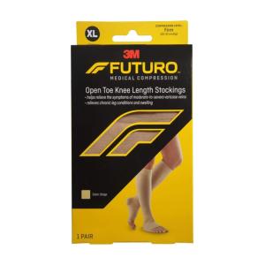 Futuro Energizing Ultra Sheer Pantyhose, Mild, French Cut, Large, 1 Pair