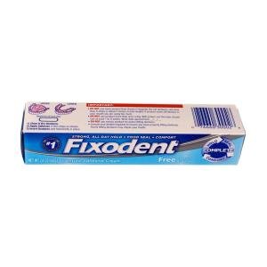 Fixodent Complete Free Denture Adhesive Cream - 2.4 Oz
