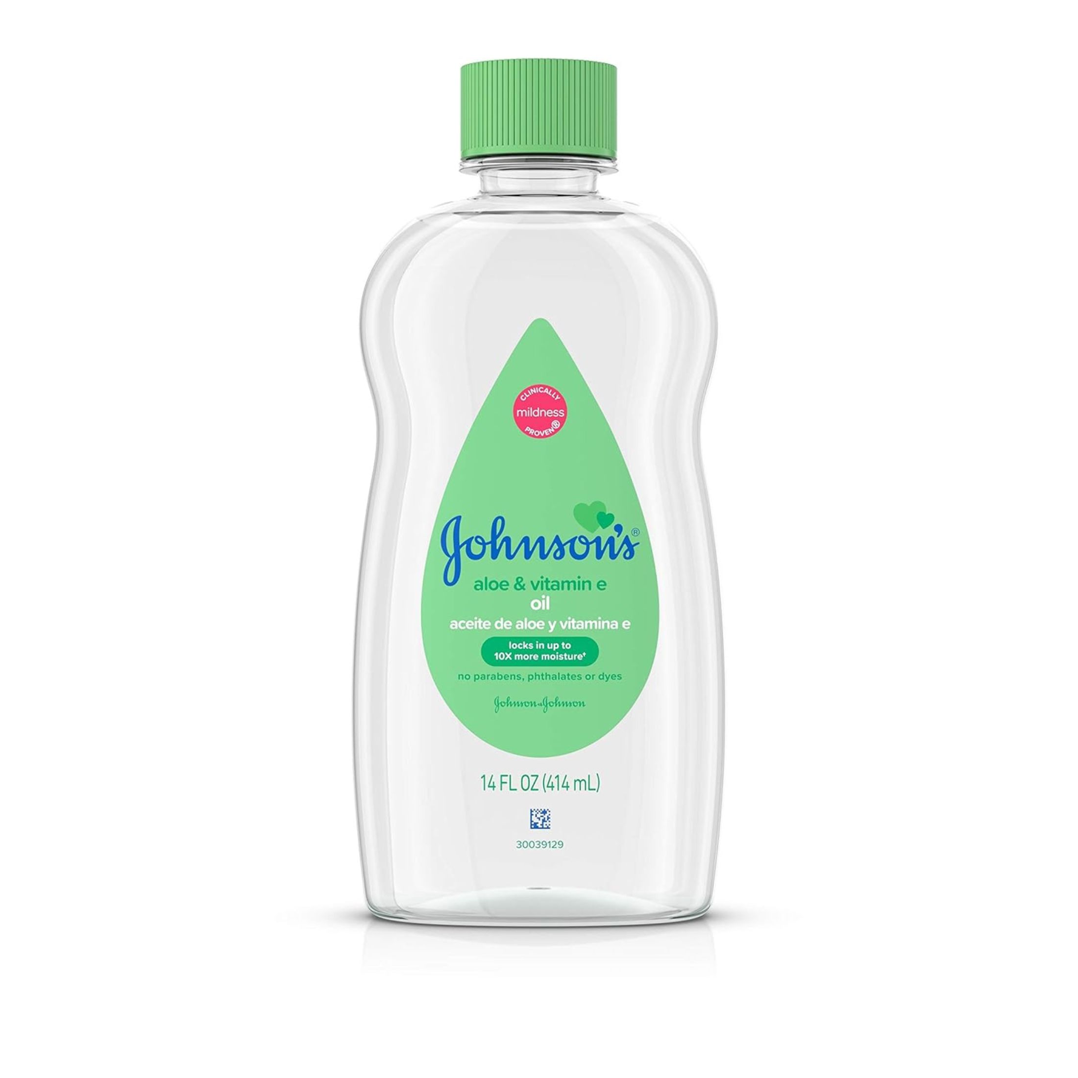 Johnson's Baby Oil, Aloe Vera And Vitamin E, 14 Fl Oz