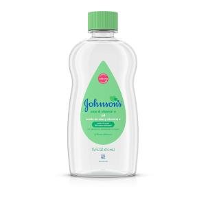 Johnson's Baby Oil, Aloe Vera And Vitamin E, 14 Fl Oz